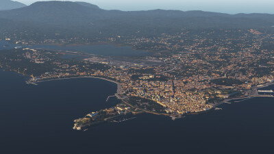 LGKR Corfu International Airport - X-Plane 11 screenshot