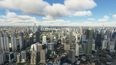 SamScene3D Bangkok Mega City - Microsoft Flight Simulator screenshot