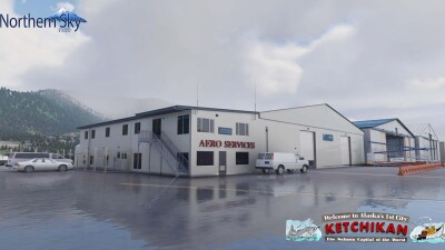 PAKT Ketchikan International Airport - X-Plane 12 screenshot