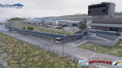 PAKT Ketchikan International Airport - X-Plane 12 screenshot