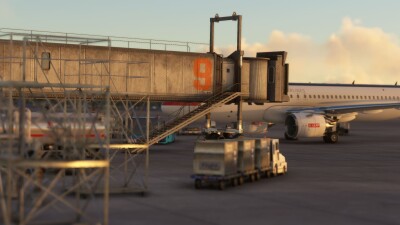 RJFK Kagoshima International Airport - Microsoft Flight Simulator screenshot