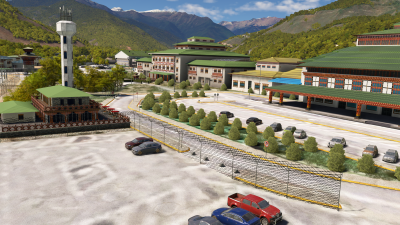VQPR Paro International Airport - Microsoft Flight Simulator screenshot