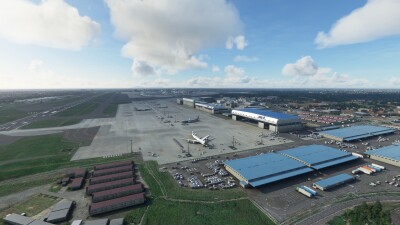 RJAA Narita International Airport - Microsoft Flight Simulator screenshot