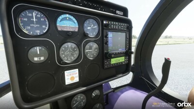 EA-7 Edgley Optica - Microsoft Flight Simulator screenshot