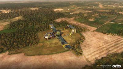 EA-7 Edgley Optica - Microsoft Flight Simulator screenshot
