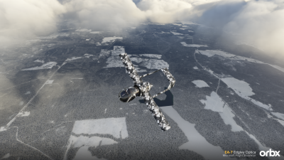 EA-7 Edgley Optica - Microsoft Flight Simulator screenshot