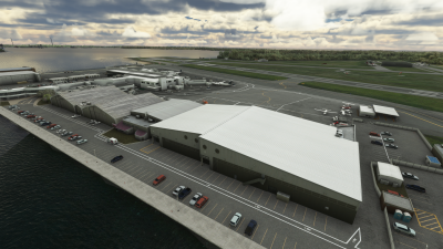 CYTZ Billy Bishop Toronto City Airport - Microsoft Flight Simulator screenshot