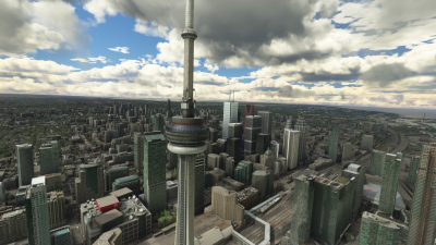CYTZ Billy Bishop Toronto City Airport - Microsoft Flight Simulator screenshot