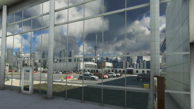 CYTZ Billy Bishop Toronto City Airport - Microsoft Flight Simulator screenshot