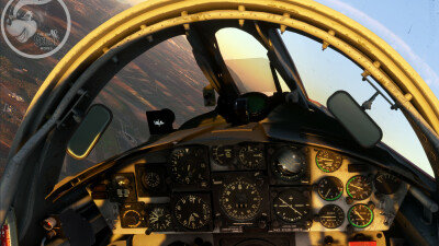 FR-104 G  Starfighter - Microsoft Flight Simulator screenshot