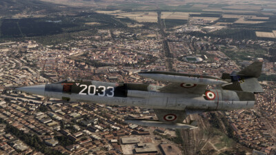 FR-104 G  Starfighter - Microsoft Flight Simulator screenshot